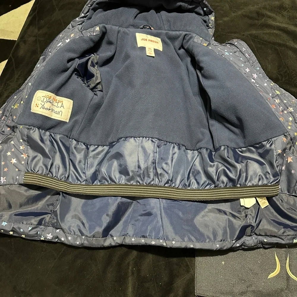 Girls Joe Fresh Winter Coat, Size Small (6) - Picture 5 of 5
